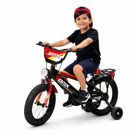 بسكليت BMX مقاس 12 انش لون احمر