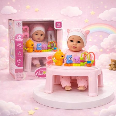 لعبة بيبي مع طاولة