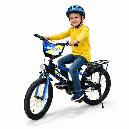 بسكليت BMX مقاس 18 انش لون ازرق