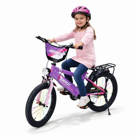 بسكليت BMX مقاس 18 انش لون نهدي