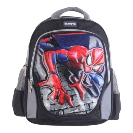 شنط ابتدائي 14" BAKORTH سبايدر مان 2