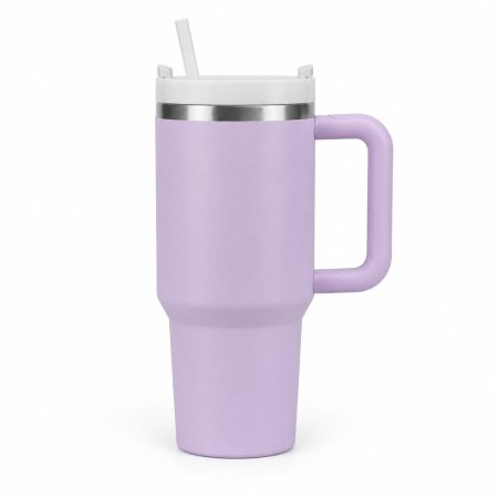 مطرة ستانلس ستيل مع مصاصة BEVERAGE CUP 1200ML نهدي