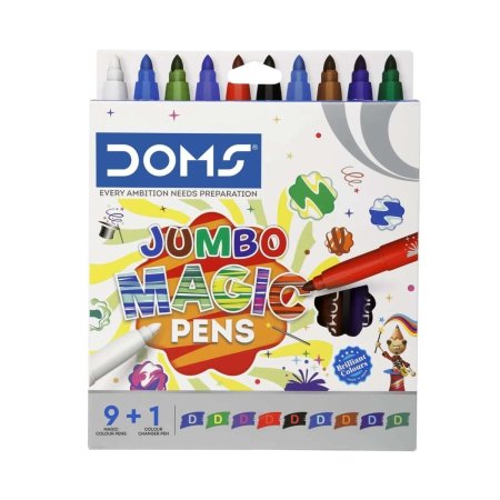 الوان فلوماستر 10 لون DOMS MAJIC