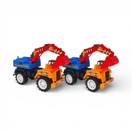 لعبة جرافة بلاستك